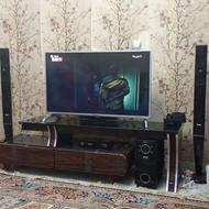 میز تلویزیون متحرک دو تیکه