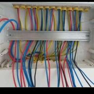 جوشکاری سیم کشی و لوله کشی تیراهن کاری اسکلت بندی پی وی سی