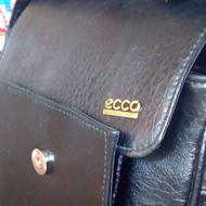 کیف زنانه چرم ایتالیا برند ecco..
