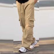 شلوار کارگو خاکی