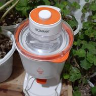 بستنی ساز قیفی خانگی کمپرسوردار