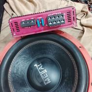 صاب و آمپلی با سیم کابل کامل