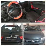 کوییک R قرمز-مشکی بدون رنگ