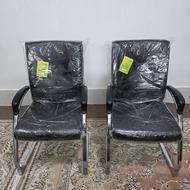 4عدد صندلی ثابت اداری نو و پلمپ