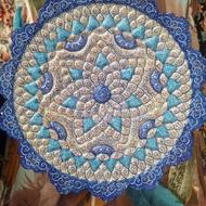 بشقاب دکوری قلم کاری