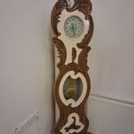 ساعت ایستاده چوبی