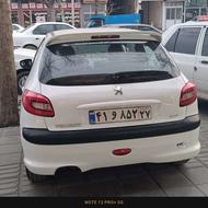 پژو 206 تمام رنگ مدل 94