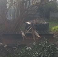 فروش دودستگاه روتوری دنده ای وزنجیری وبیل عقب تراکتور