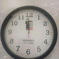 ساعت دیواری با طرح قلمچی