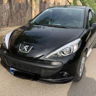 207 مشکی تمیز 1400