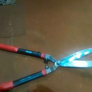 قیچی شمشاد زن