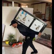 کارگر وکامیون حمل و نقل اثاثیه منزل وجهاز