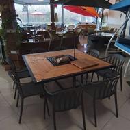 میز آتشدان 140*140 صندلی ویگو