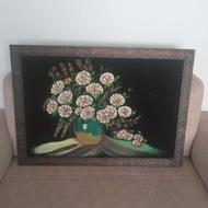 تابلو نقاشی روی مخمل در ابعاد65در93