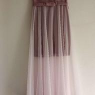 لباس مجلسی یاسی رنگ مدل دامن طوری