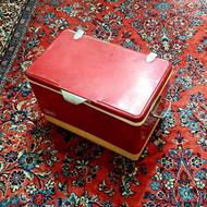 یخدان کلمن آمریکای قرمز بزرگ آنتیک و نوستالوژیک