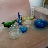 ظروف بلور آنتیک قدیمی نستالوژی و کمیاب