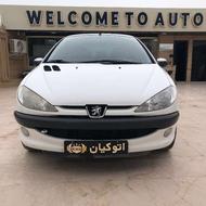 پژو 206 SD (صندوق دار) 1396 سفید