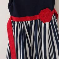 سارافون مجلسی شیک وتمیز ساده رنگ سورمه ای