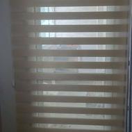 پرده زبرا در حد نو