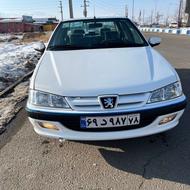 پژو پارس عتیقه مدل 92دوگانه کارخانه