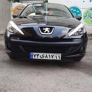 پژو 207سقف پانا ،دنده ،فرمان برقی ،فول .رنگ مشکی .