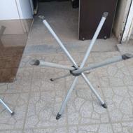 میزشیشه ای باپایه تاشو