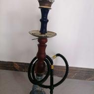 قلیان با تمام وسایلش