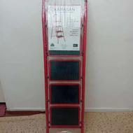 نردبان سه طبقه تمام فلزی