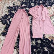 مانتو تابستانی دوتیکه سرهمی ارزان