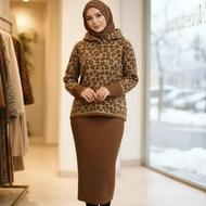 ست بلوزوسارافون بافت Deniz