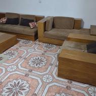 مبل راحتی تمام چوب