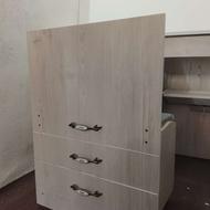 میز چرخ خیاطی تاشو با صندلی چرخ دار