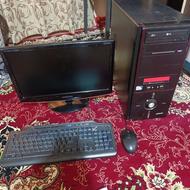 کامپیوتر،کیس،مانیتور،کیبورد و موس