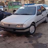 پژو 405 نقره ای تمام رنگ مدل85