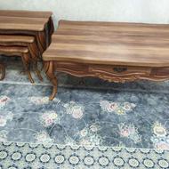 میز عسلی چوب نرات