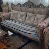 مبل راحتی 7نفره ومبل راحتی سلطنتی 9نفره میز غذا خوری