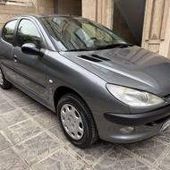 پژو 206 مدل 1388 بدون رنگ و کم کارکرد