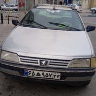 پژو 405 نقره ای 91