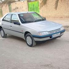 پژو 405نقره ای مدل 97 تمیز