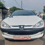 پژو 206 SD (صندوق دار) 1400 سفید