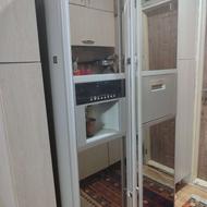 یخچال ساید بای ساید دوو آینه ای رنگ سیلور