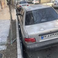 پراید نقره ای مدل 91