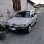 پراید سفید دور رنگ 86