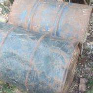 تخته زیر پایی بنایی و بشکه 200 لیتری