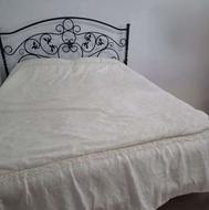 تخت خواب دو نفره آهنی فرفورژه