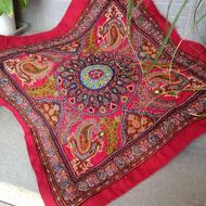 رومبزی پته قرمز 75 *75