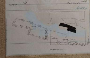 زمین مزروعی مشاع حاجی آباد نزدیک طرح