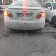 سپر عقب و چراغ جلو سمت چپ و مه شکن سپر تویوتا کمری