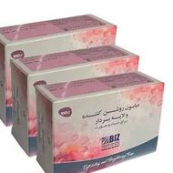 صابون سفید کننده و لایه بردار